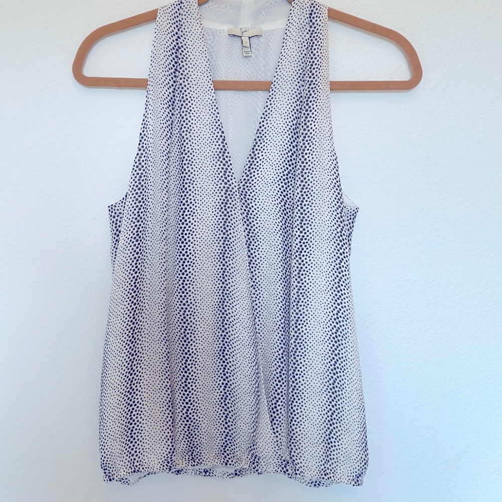 Joie Sleeveless Silk Blouse Size S